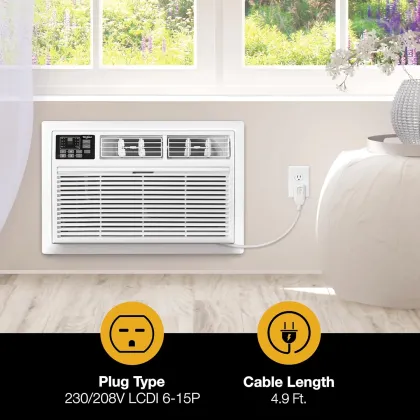Whirlpool WHAT122-2BW 12000 BTU 230V Window AC