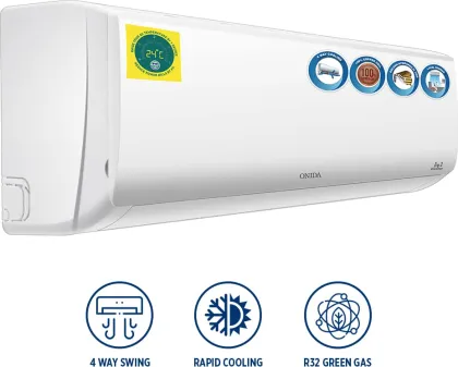 Onida IR125ICY1 1 Ton 5 Star Inverter Split AC