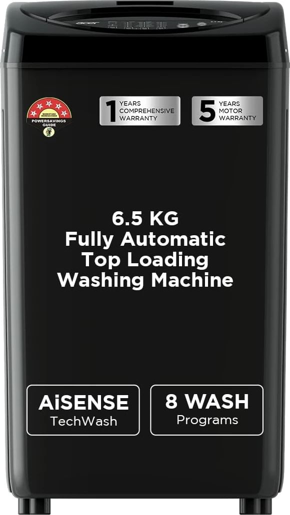 Acer AR65QFATLH1C1MB24D 6.5 Kg Fully Automatic Top Load Washing Machine