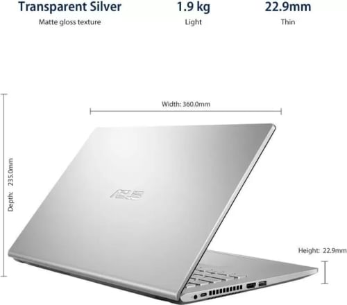 Asus X515JA-EJ302TS Laptop (10th Gen Core i3/ 4GB/ 1TB HDD/ Win10 Home)