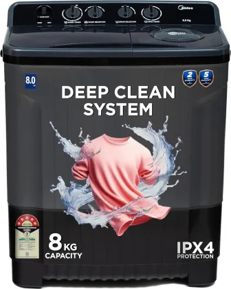 Midea MWMSA080PPG 8 Kg Semi Automatic Washing Machine