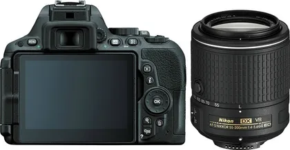 Nikon D5500 DSLR Camera (AF-S 18-55mm+55-200mm Lens) Price in