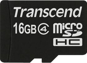 Transcend MicroSD Card 16GB Class 4(PACK OF 5)