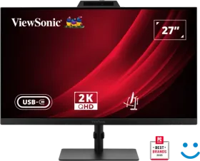 ViewSonic VG2741V-2K 27 inch Quad HD Monitor