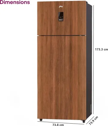 Godrej RF EON 438B RCI RS WD 436 L 2 Star Double Door Refrigerator