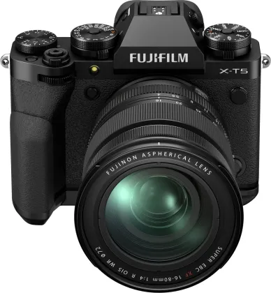 Fujifilm X-T5 40MP Mirrorless Camera with XF 16-80mm F/4 R OIS WR Lens