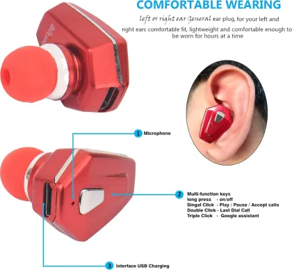 Hitage HBT-267 Super Mini Single Earbuds