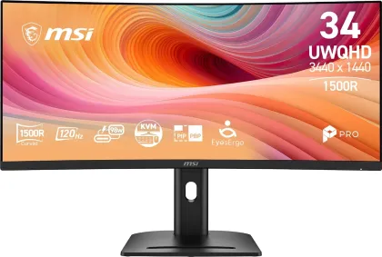 MSI PRO MP341CQPHG E12 34 Inch UWQHD Curved Monitor