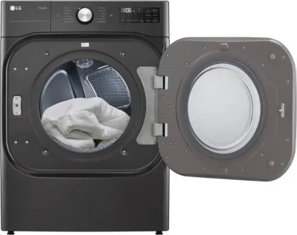 LG DLEX8900B 9 cu ft Fully Automatic Front Load Dryer