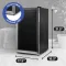 BLACK+DECKER BDB31HS 3.3 Cu Ft Single Glass Door Mini Refrigerator