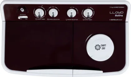 Lloyd GLWMS75DDMAC 7.5 kg Semi Automatic Washing Machine