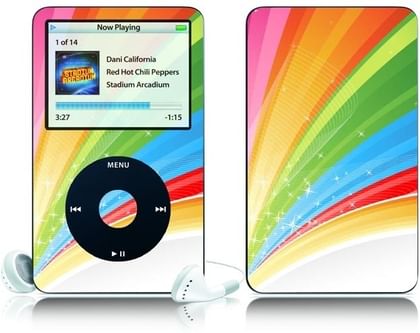 TopSkin iPod Classic-TS-103 Colors Mobile Skin