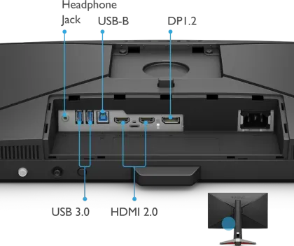 BenQ MOBIUZ EX240 24 inch Full HD Gaming Monitor