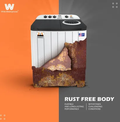 White Westinghouse SFW9500 9.5 Kg Semi Automatic Washing Machine