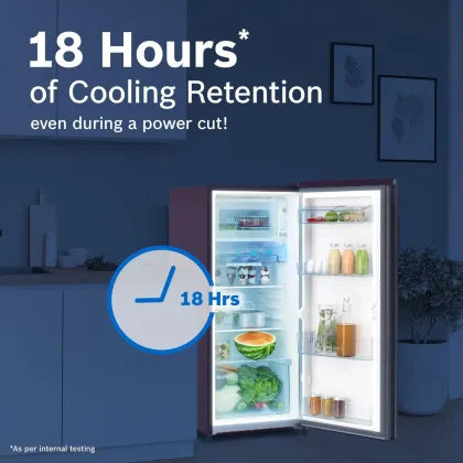 Bosch CST20W33NI 207 L 3 Star Single Door Refrigerator