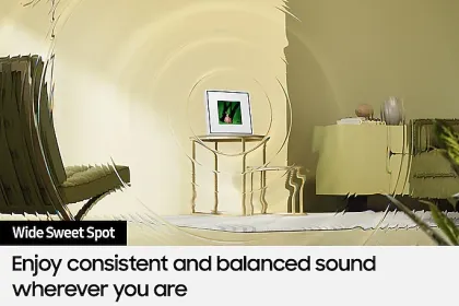 Samsung Music Frame Wicked Edition 120W Smart Speaker (HW-LS60UD/XL)