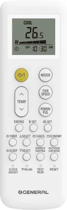 O General ASGG24CGTB-B 2 Ton 5 Star Inverter Split AC