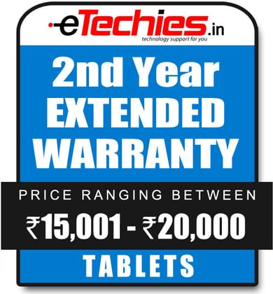 Etechies Tablets 1 Year Extended Basic Protection For Device Worth Rs 15001 - 20000