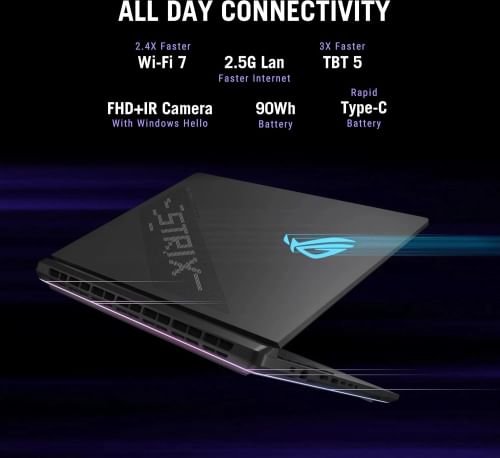 Asus ROG Strix SCAR 16 2025 G635LW-RW157WS Gaming Laptop (Intel Core Ultra 9 275HX/ 32GB/ 2TB SSD/ Win11/ 16GB RTX5080 Graph)