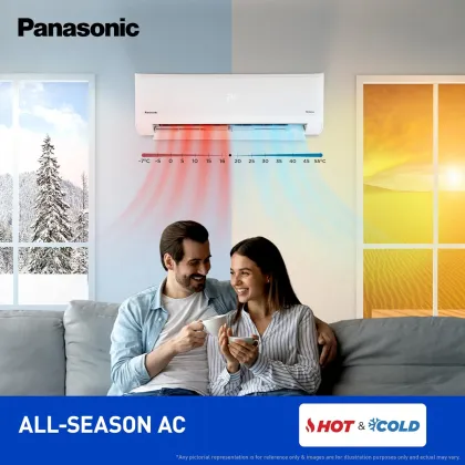Panasonic CS/CU-EZ18BKYF 1.5 Ton 3 Star 2025 Inverter Split AC