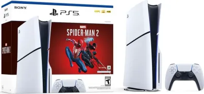 Sony PlayStation 5 Slim Gaming Console - Marvel’s Spider-Man 2 Bundle