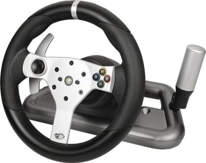 Mad Catz Xbox 360 Wireless FFB Racing Wheel (For Xbox-360, PC)