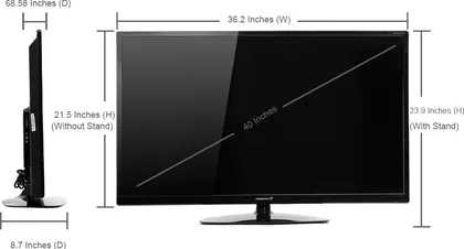 Videocon VKC40FH 102.1cm (40.2) LED TV (Full HD)