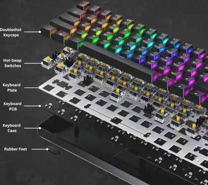 Ninjadog Varna Lumos G1 Wired Mechanical Keyboard - image 3