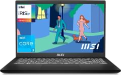 MSI Modern 15 B12MO-1008IN Laptop vs Zebronics Pro Series Z ZEB-NBC 3S 2023 Laptop