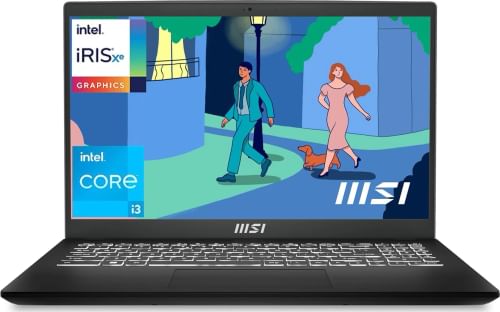 MSI Modern 15 B12MO-1008IN Laptop (12th Gen Core i3/ 8GB/ 512GB SSD/ Win11 Home)