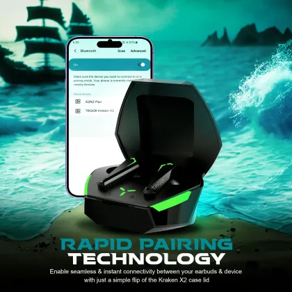 TRIGGR Kraken X2 True Wireless Earbuds
