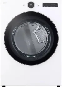 LG DLEX6500W 7.4 cu ft Fully Automatic Front Load Dryer