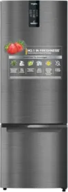 Whirlpool IFPRO BM INV CNV 340 Omega Steel 285 L 2 Star Double Door Refrigerator
