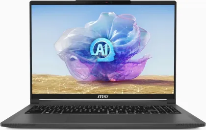 MSI Creator 16 AI Studio A1VIG-057IN Creator Laptop (Intel Core Ultra 9 185H/ 64GB/ 2TB SSD/ Win11/ 16GB Graph)