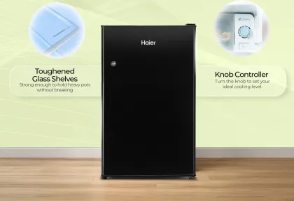Haier HRD-1252KSA 100 L 2 Star Single Door Mini Refrigerator