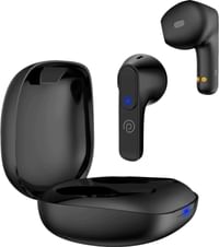 pTron Basspods P251 TWS Earbuds with Passive Noise Cancellation (IPX4 Water Resistant, Immersive Stereo Sound, Black)