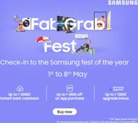 Samsung Fab Grab Fest Sale: Hottest Discount on Coolest Products + Bank Cashback