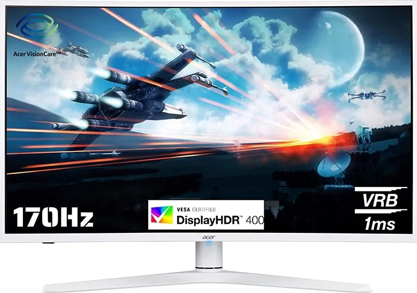 アオ Acer XZ6 XZ396QU 38.5 inch WQHD Curved Monitor - Price in India