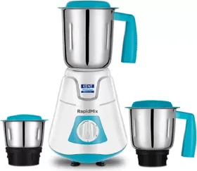Kent RapidMix 550 W Mixer Grinder (3 Jars)