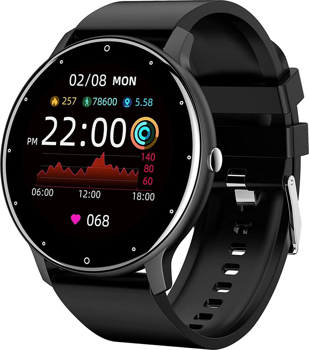 ZEBRONICS Iconic AMOLED Bluetooth Calling Smartwatch, 4.52cm (1.8