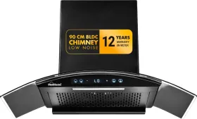 Sunflame SF-RE90 90cm Auto Clean Wall Mounted Chimney