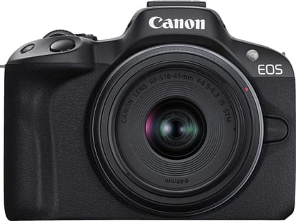 Canon EOS R50 24.2MP Mirrorless Camera (RF-S 18-45mm F/4.5-6.3 IS STM)