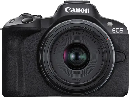 Canon EOS R50 24.2MP Mirrorless Camera with RF-S 18-45mm F/4.5-6.3 IS STM