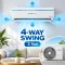Blackwave BW-24-IN3S-26-XS 2 Ton 3 Star Inverter Split AC