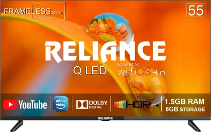 Reliance RGT55WB2496UHD 55 inch Ultra HD 4K Smart QLED TV