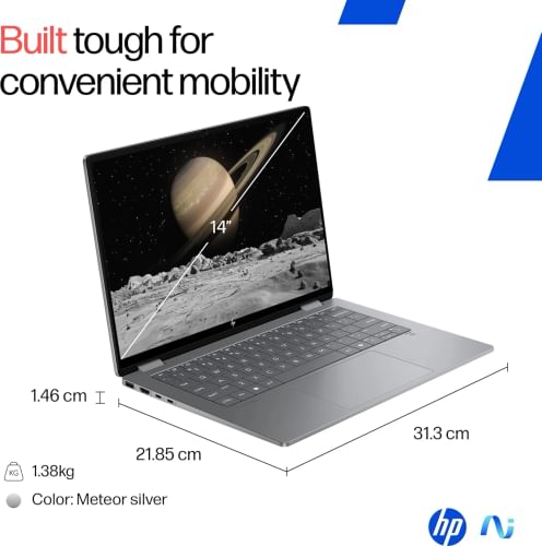HP OmniBook X Flip 14-fm0099TU Next Gen AI Laptop (Intel Core Ultra 5 226V/ 16GB RAM/ 1TB SSD/ WIn 11)