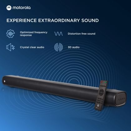 Motorola AmphisoundX 100W Bluetooth Speaker