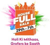 Grofers Housefull Sale: Price Down on All Categories of Grocery + Extra Bank Offers