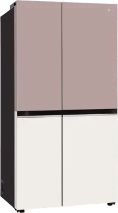 LG GL-B257EPT3 650 L 3 Star Side By Side Refrigerator