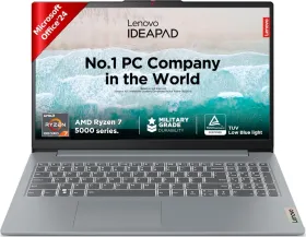 Lenovo IdeaPad Slim 3 82XM01CBIN Laptop (AMD Ryzen 7 5825U/ 16GB/ 512GB SSD/ Win11 Home)